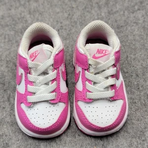 Nike Dunk Low Baby/Kleinkind HOT PINK Fuchsia Pink Gr. 2c [FB9107-102] - Bild 1 von 7