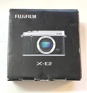 Fujifilm X-E2 Empty Box Only W User Manuals & CD No Camera Box Only - Silver - Picture 1 of 4