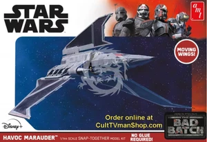 Havoc Marauder Star Wars Bad Batch AMT AMT1348 Maßstab 1/144 - Bild 1 von 5