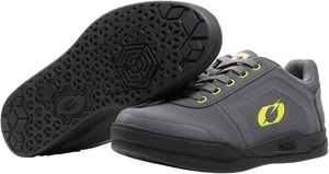 Scarpe Bici O'Neill Flat MTB SPD N°44 Grigio/Giallo - Picture 1 of 6