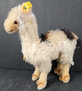 Peluche Steiff Lama The Llama de colección de los años 60 como nuevo todas las etiquetas animales de peluche #1328,0 - Imagen 1 de 17