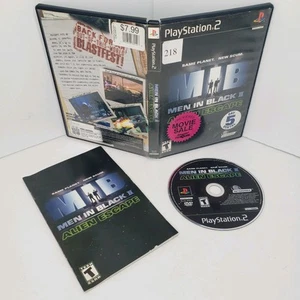 Men in Black II: Alien Escape (PlayStation 2 PS2) Complete CIB Cleaned & Tested - Picture 1 of 4