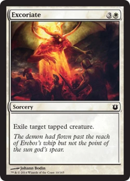 Excoriate -Foil Light Play MTG Born of the Gods - Image 1 of 1