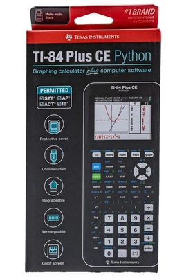 NEW Texas Instruments TI-84 Plus CE Python Graphing Calculator - Free Shipping - Image 1 of 4
