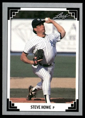1991 LEAF STEVE HOWE NEW YORK YANKEES #440 - Image 1 of 2