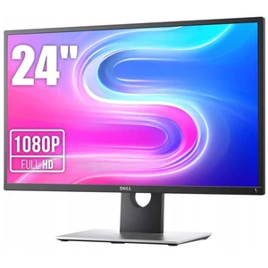 MONITOR 24” DELL P2417H LED IPS VGA HDMI DP VGA HUB USB FHD 1920x1080 PIVOT - Zdjęcie 1 z 9