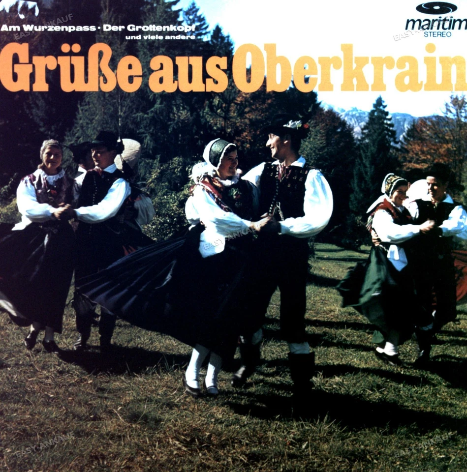 Das Laibacher Quintett - Grüße Aus Oberkrain LP (VG+/VG+) '* - Image 1 of 1