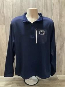 Penn State Nittany Lions Mens Pullover Size Large 1/4 Zip - Picture 1 of 15