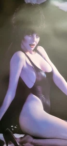 ELVIRA MOONBATHING Print, Poster, 1987, Goldner, Cassandra Peterson Bathing Suit - Picture 1 of 5