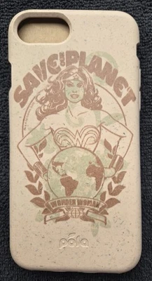 Lote de 2 fundas traseras blandas Pela para teléfono para iPhone 7 Wonder Woman Seashell Foto 1 de 4