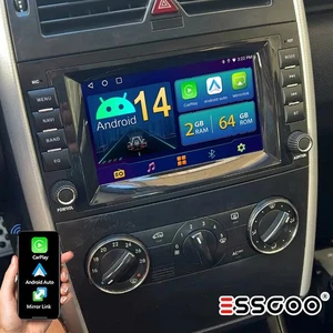 Für Mercedes Benz A/B-Klasse W169 W245 W639 Android 14 64G GPS CarPlay Autoradio - Bild 1 von 21
