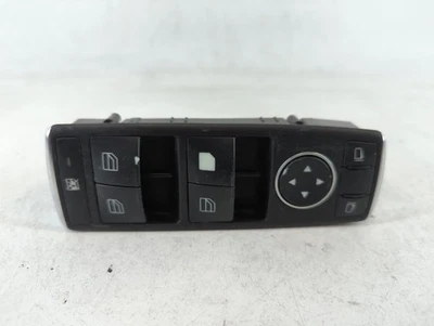 Interruptor principal de ventana eléctrica de la puerta izquierda del conductor Mercedes-Benz C250 2010-2015 T0ZJV Foto 1 de 4