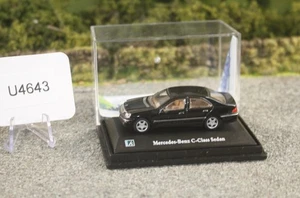 Cararama 1:72 Black Mercedes-Benz C-Class Sedan Car Very Good FNQHotwheels U4643 - Picture 1 of 8