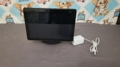 Amazon Echo Show 10 3rd Gen T4E4AT Black Tested Works - Image 1 of 4