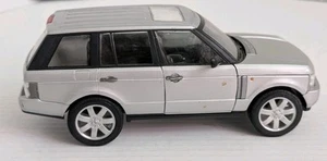 Range Rover Land Rover WELLY RANGE ROVER Silver Diecast 1:24 Scale - Picture 1 of 9