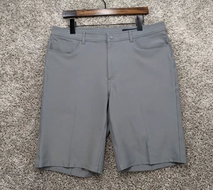 Pantalones Cortos Dunning Para Hombre 34 Gris 10.5" Entrepierna Informal Chino Rendimiento Golf - Imagen 1 de 13