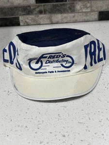 Vintage Fred’s Distributing Inc Motorcycle Parts And Accessories Hat Advertising - Picture 1 of 10