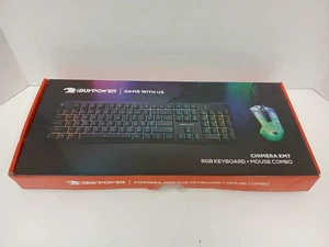 iBuyPower Chimera KM7 RGB Wired Keyboard And Mouse Combo - Picture 1 of 6
