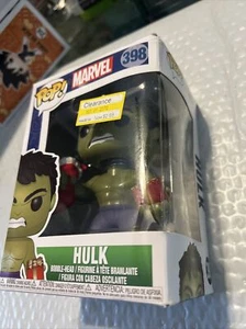 Funko POP! Marvel: Chrismas - Hulk (con regalos) figura de vinilo #398 caja de desgaste - Imagen 1 de 5
