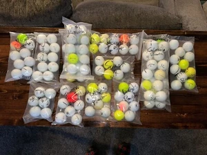Gebrauchte Golfplatzbälle - Bulk - Titleist Callaway Kirkland Taylor hergestellt Schraubstock - Bild 1 von 22
