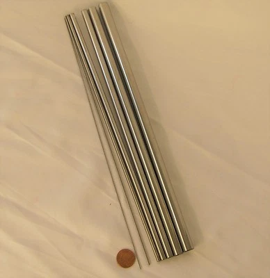 CHANG BIOSCIENCE Pack of 8 304 stainless steel tube tubing length 12" out diameter 0.5-12 mm New