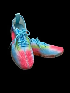Wanted Comet Tie Dye Damen Sneaker Größe 7,5 Pink Blau Lila Sehr guter Zustand - Bild 1 von 8