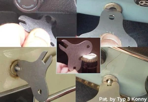 Werkzeug / Tool / Schlüssel für VW Käfer Maggiolino Bus Bug  Schalter Muttern - Bild 1 von 1