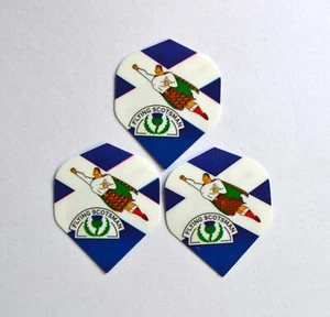 UNICORN AUTHENTIC BIG WING FLYING SCOTSMAN GARY ANDERSON DART FLIGHTS - Picture 1 of 2