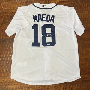 Kenta Maeda Signed Detroit Tigers Jersey PSA DNA Autographed - Picture 1 of 6