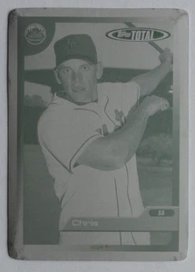 Placa de prensa magenta total Topps 1/1 Chris Woodward 2005 New York Mets 1 de 1 #83 - Imagen 1 de 2