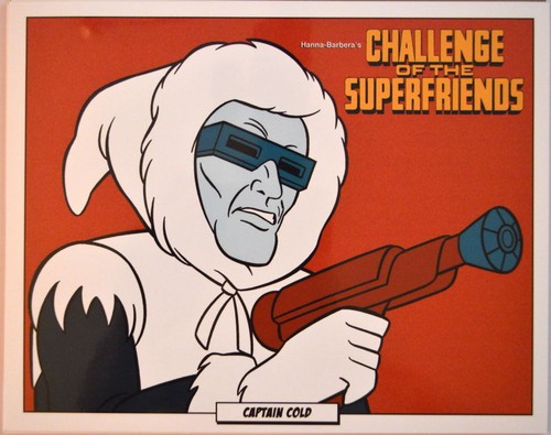 CHALLENGE Of The SUPERFRIENDS - CAPTAIN COLD 8 x 10 GLOSSY COLOR PHOTO ...