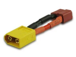Conector XT60 a conector DEAN T-Plug hembra LiPo adaptador de batería cable adaptador extensión - Imagen 1 de 1