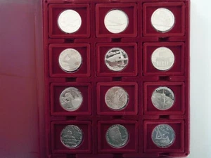 1988 $5 Republic of The Marshall Islands Coin Set - (12 Coin Set) New - Picture 1 of 7