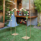 1x1.2m Golden Metal Wedding Arch Backdrop Stand Kit For Wedding Party Decoration