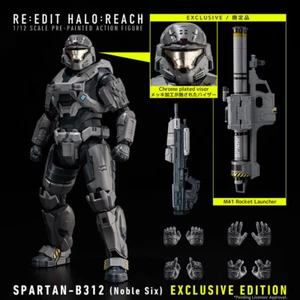 Figura de acción exclusiva Spartan-B312 Noble Six RE:Edit Halo:Reach 1000toys 1/12 - Imagen 1 de 8