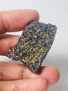 Natural 7 Color Leklai Rainbow Aura Crystal Rare Prismatic Cluster Power Energy - Picture 1 of 21