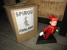 St Emett-Chaland-Sculpture-Spirou-Grand modèle,certificat-H.C-12 exemplaires