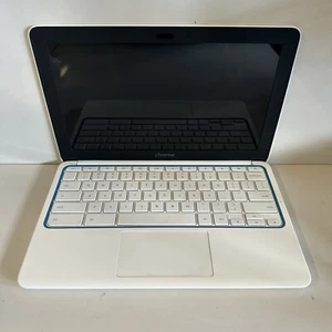 HP Chromebook 11 G1 (CB2) 11.6” White Laptop 2GB RAM 16GB eMMC Scraps/Salvage - Picture 1 of 10