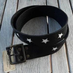Rare Star Design Ralph Lauren Denim And Supply Leather Belt - Picture 1 of 3
