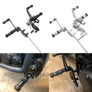 Controles delanteros estriberas palancas acoplamiento para Honda Shadow Aero 750 Spirit VT750 - Imagen 1 de 23