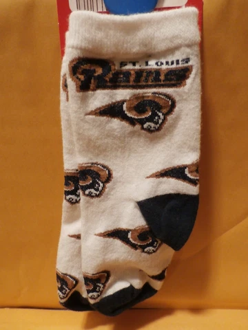 St Louis Rams Toddler  Socks  size 3-8 Cover