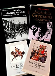 HISTORY of MODERN GERMANY lot of 4 BOOKS ITALIAN LANGUAGE Biblioteca di cultura - Picture 1 of 6