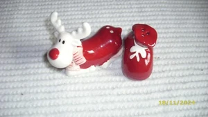 Salz - und Pfefferstreuer Elch Weihnachten - Bild 1 von 2