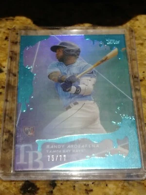 Randy Arozarena Blue Frosting /77 TOPPS Aoki - Image 1 of 2
