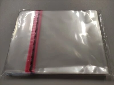 100 CD Schutzhüllen mit Verschluss CD+ Leerbox Digipack - Immagine 1 di 2