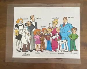 SELTENE Richie Rich Cartoon Comic handbemalt klare Kunst Cel Cast Hanna Barbera - Bild 1 von 15