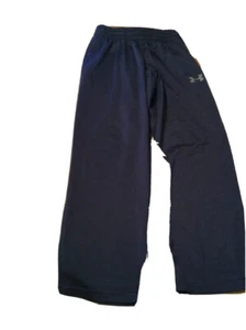 Jungen UNDER ARMOUR TRAININGSUNTERTEILE Jugend klein 8-10 Jahre marineblau & silber 9778 - Bild 1 von 4