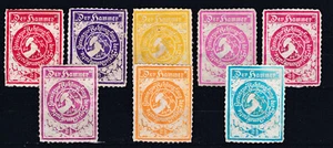 8 Vignetten Der Hammer - Verein zur Bekämpfung der Sozialdemokratie - Bild 1 von 2