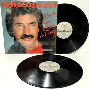ENGELBERT HUMPERDINCK - A LOVELY WAY TO SPEND AN EVENING Silver 2 VINYL LP NM 🎁 - Picture 1 of 12