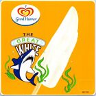 Vintage Good Humor Pricing Sticker 6"X6"  The Great White Shark Bar